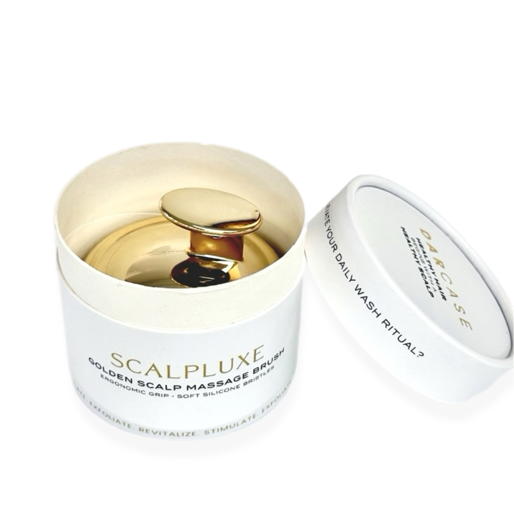 ScalpLuxe - Golden Scalp Massage Brush