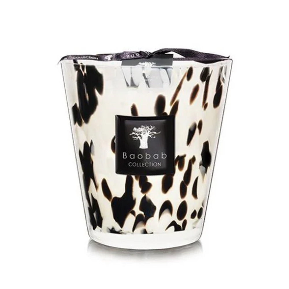 Baobab Collection -  Scented Candle Pearls Black